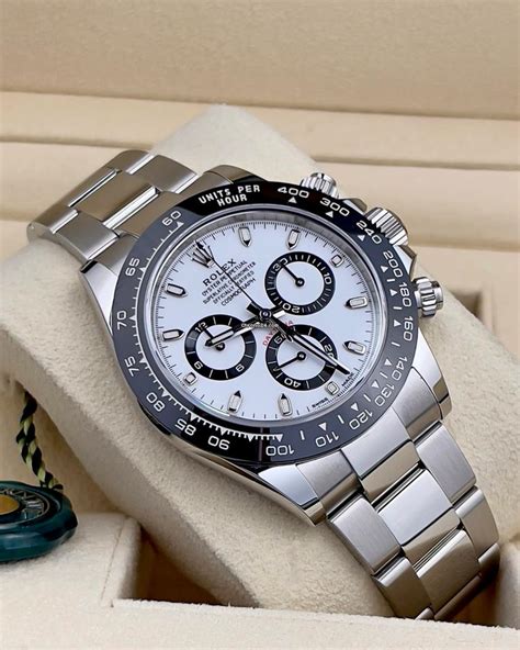 rolex daytona stainless steel panda|rolex daytona panda for sale.